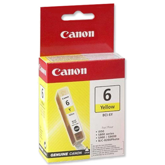 Picture of Canon BCI6Y Yellow Ink Tank