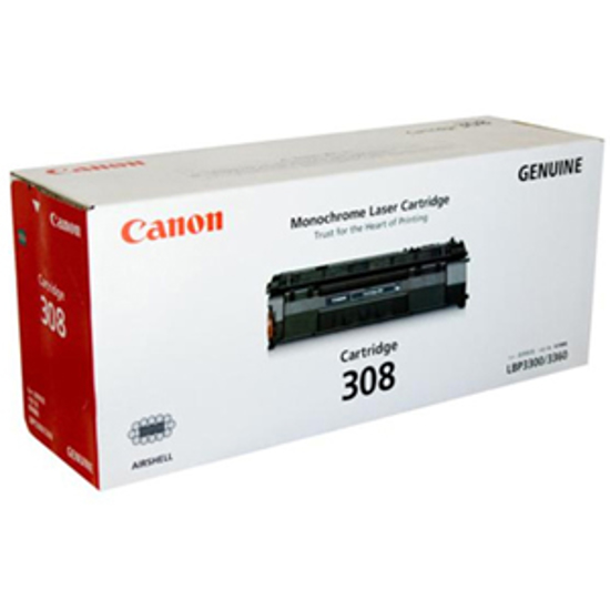 Picture of Canon CART308 Black Toner
