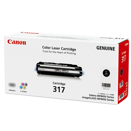 Picture of Canon CART317 Blk Toner