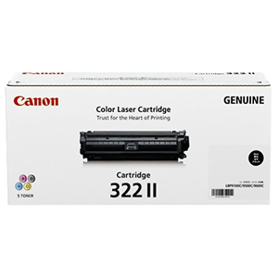 Picture of Canon CART322 Black HY Toner