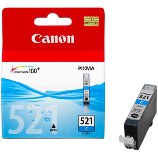 Picture of Canon CLI521 Cyan Ink Cart