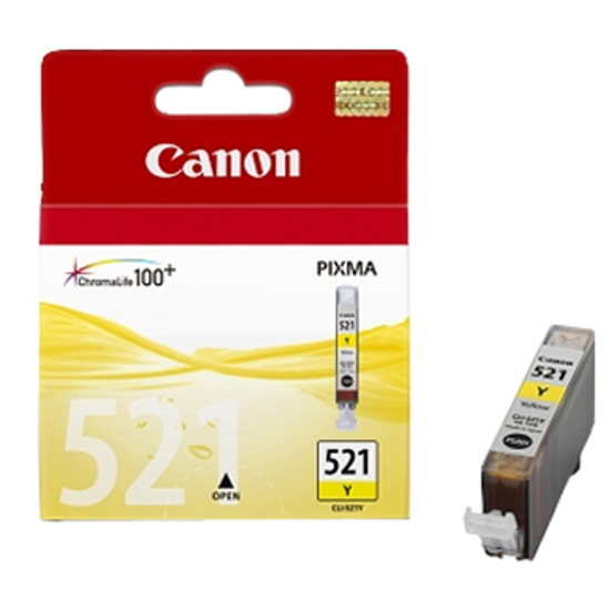 Picture of Canon CLI521 Yellow Ink Cart