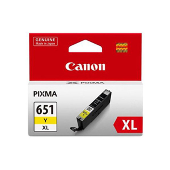 Picture of Canon CLI651XL Yellow Ink Cart