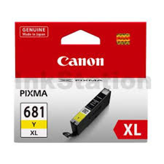 Picture of Canon CLI681XL Yellow Ink Cart