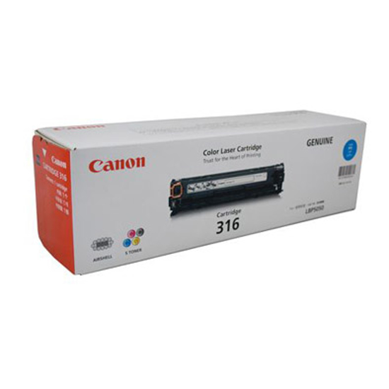 Picture of CART316C Canon Cyan Toner