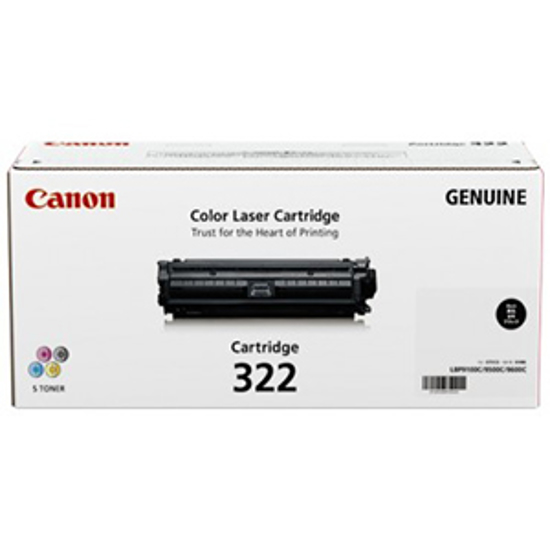 Picture of CART322BK Canon Black Toner
