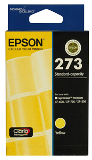 Picture of Epson 273 Yellow Ink Cartridge
