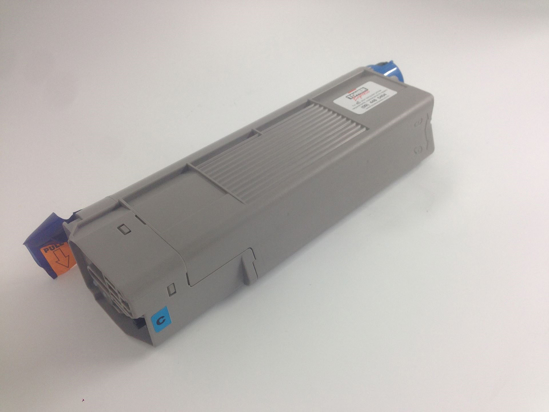 Picture of NZ Made Remanufactured toner to suit Oki Cyan Toner 5k pages