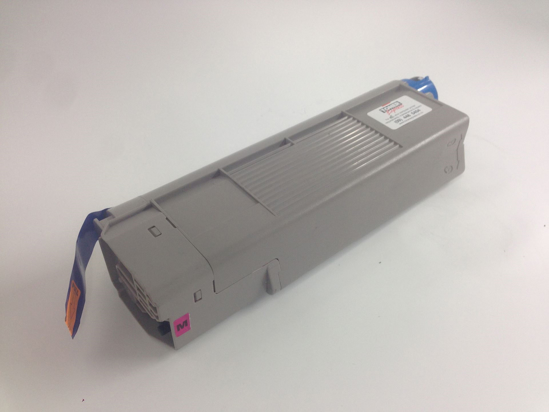 Picture of NZ Made Remanufactured toner to suit Oki Magenta Toner 2k pages