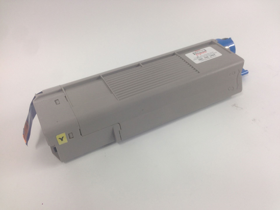 Picture of NZ Made Remanufactured toner to suit Oki Toner 6k pg Yellow