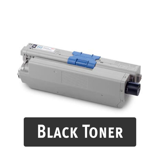 Picture of NZ Made Remanufactured toner to suit Oki toner black 2k pg C310/510 etc