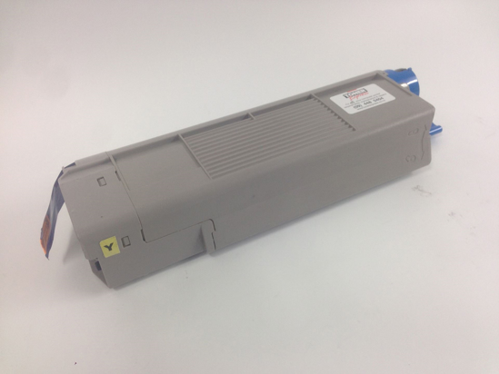 Picture of NZ Made Remanufactured yellow toner OKi 5600