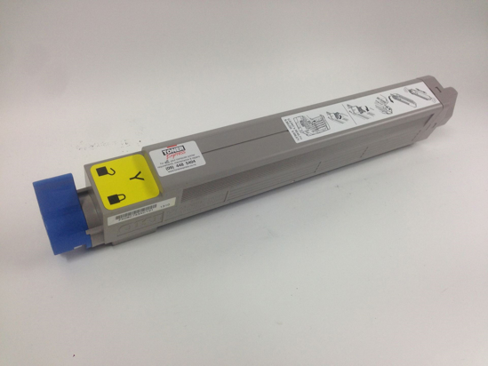 Picture of NZ Made Remanufactured Yellow Toner Oki C9600/9800