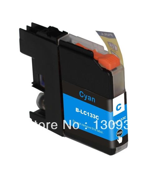 Picture of Compatible Brother LC133Bk Ink - Cyan