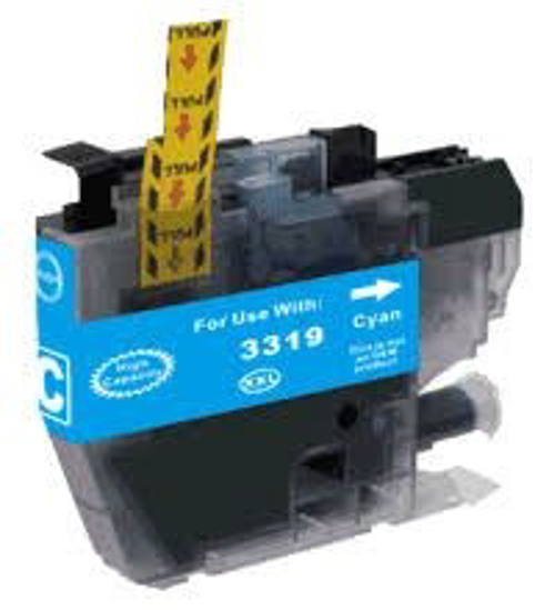 Picture of Compatible Brother LC3319XL Cyan ink Cartridge