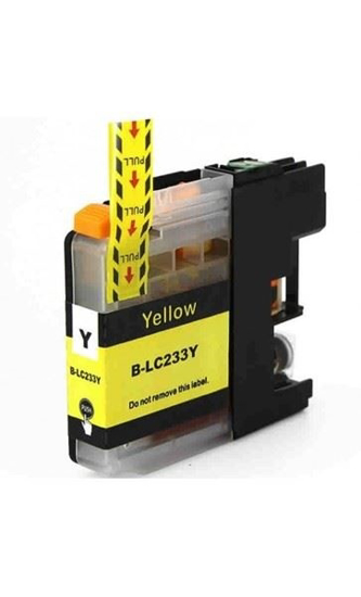 Picture of Compatible Yellow ink to suit LC233Y