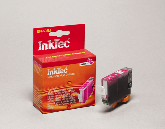 Picture of Compatible Canon magenta ink CLi8M with chip