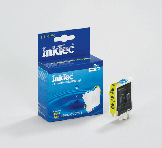 Picture of Compatible Epson ink cyan