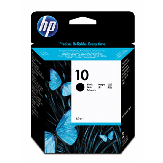 Picture of HP #10 Black Ink Cart C4844A