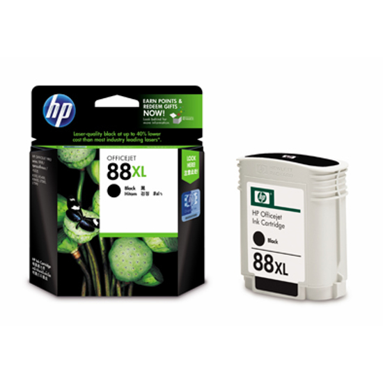 Picture of HP #88XL Black Ink Cart C9396A